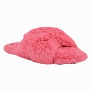 Nine West Cozy Flat Slippers - Pink - Ireland (RX0328975)